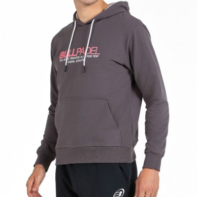 Sudadera Bullpadel Boyen gris