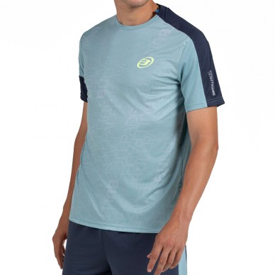 Camiseta Bullpadel Leido verde azulado