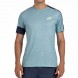 Camiseta Bullpadel Leido verde azulado