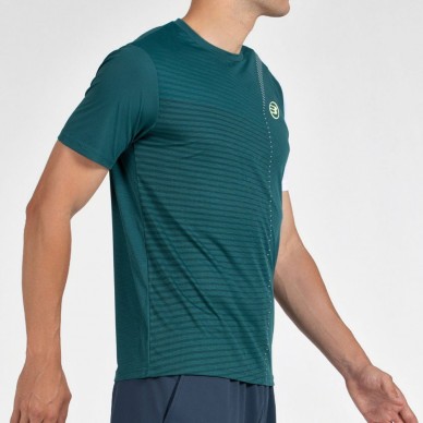 Camiseta Bullpadel Llico verde oscuro