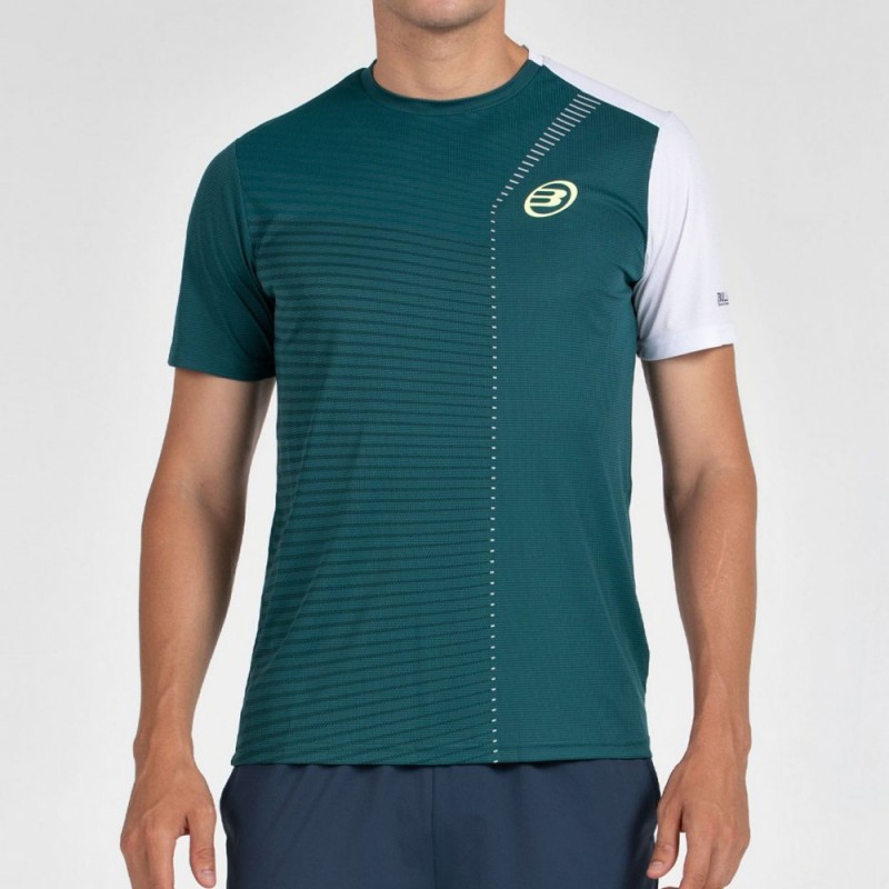 Camiseta Bullpadel Llico verde oscuro