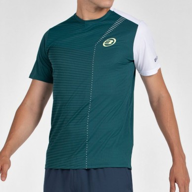 Camiseta Bullpadel Llico verde oscuro