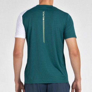 Camiseta Bullpadel Llico verde oscuro