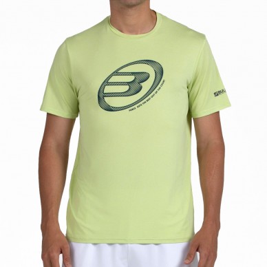 Camiseta Bullpadel Lande limón vigore