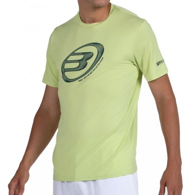 Camiseta Bullpadel Lande limón vigore