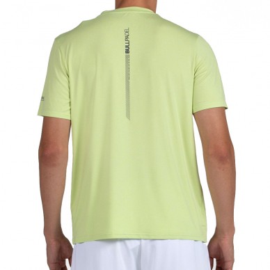 Camiseta Bullpadel Lande limón vigore
