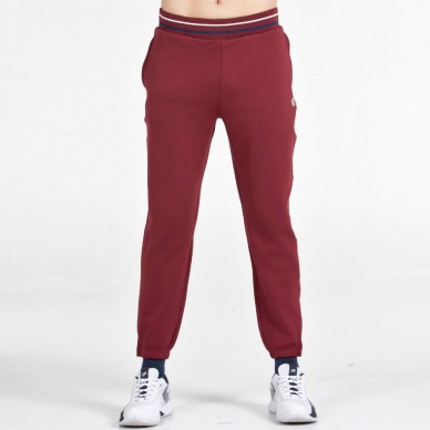 Pantalón Bullpadel Ain vino burdeos