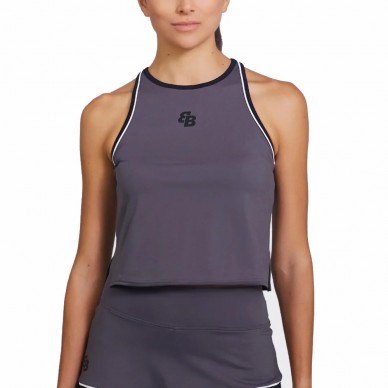 Camiseta BB Selene gris oscuro