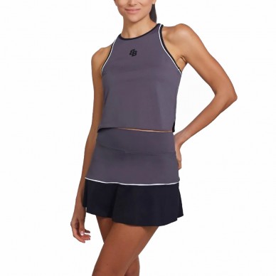 Falda BB Selene gris oscuro