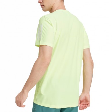 Camiseta Adidas Own The Run amarillo fluor