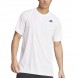 Camiseta Adidas Club Graph blanca gris
