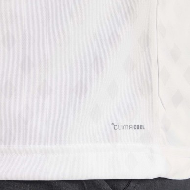 Camiseta Adidas Club Graph blanca gris