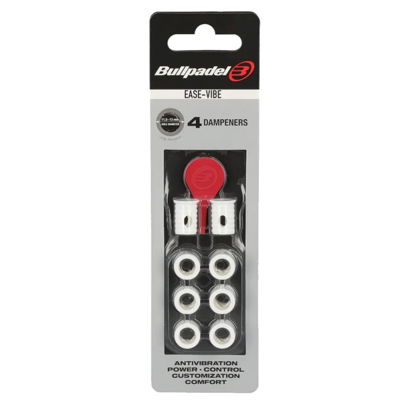 Antivibrador Bullpadel Ease Vibe blanco