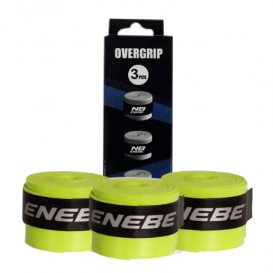 Overgrips Enebe lisos x 3 amarillos
