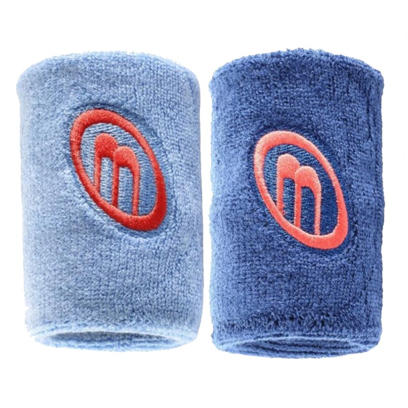 Muñequeras Bullpadel BPMU253 I azul celeste azul sombra