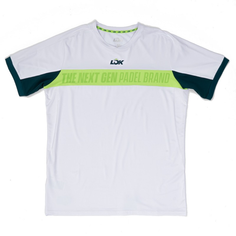 Camiseta Lok Tau blanca verde