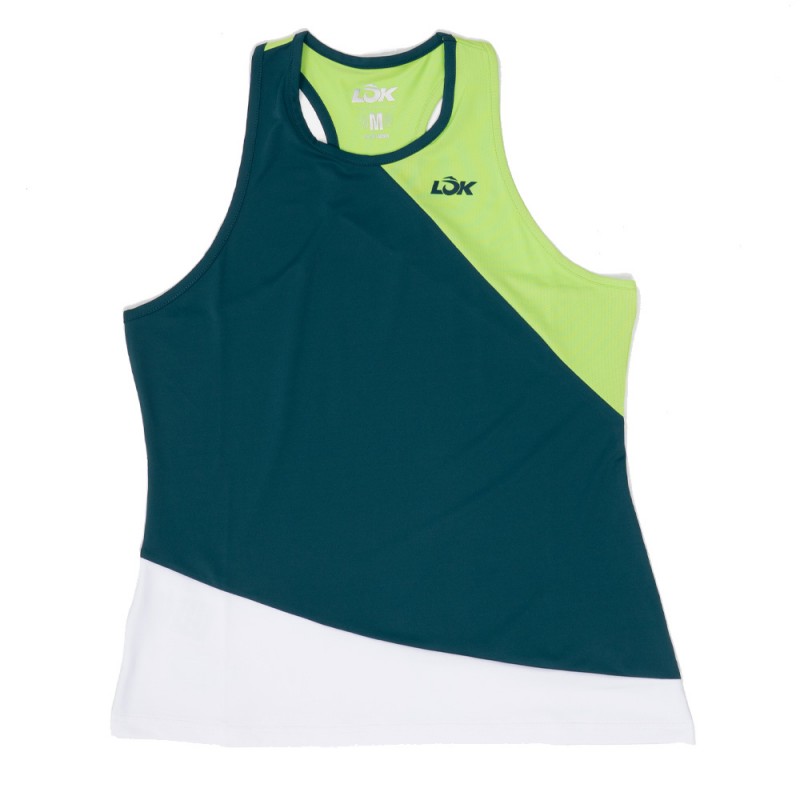 Camiseta Lok Gross verde blanca