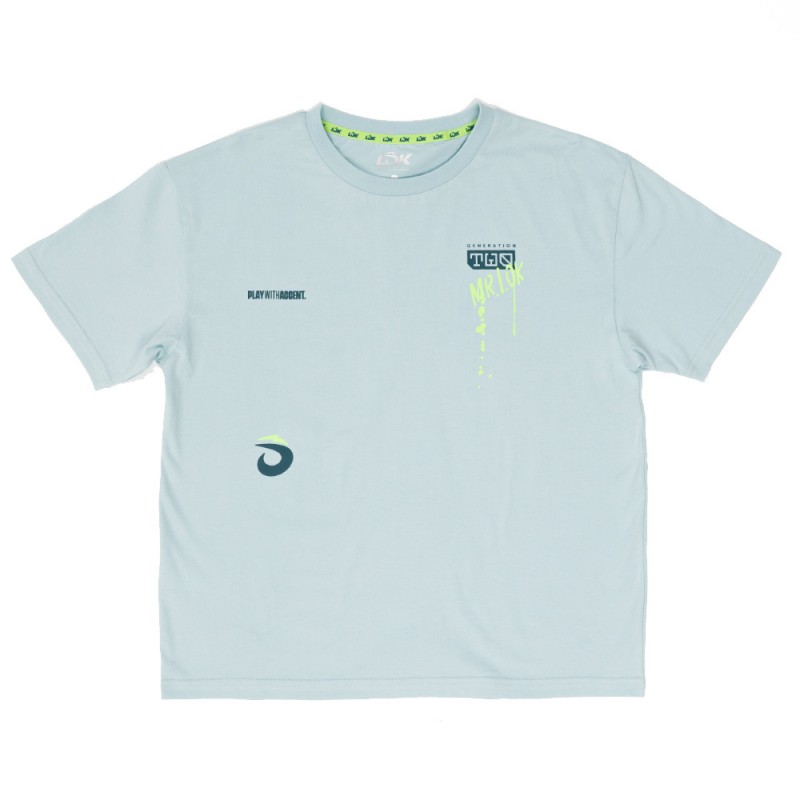 Camiseta Lok Ashur oversize verde menta