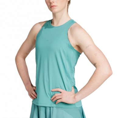 Camiseta Adidas Club Tank verde azulado