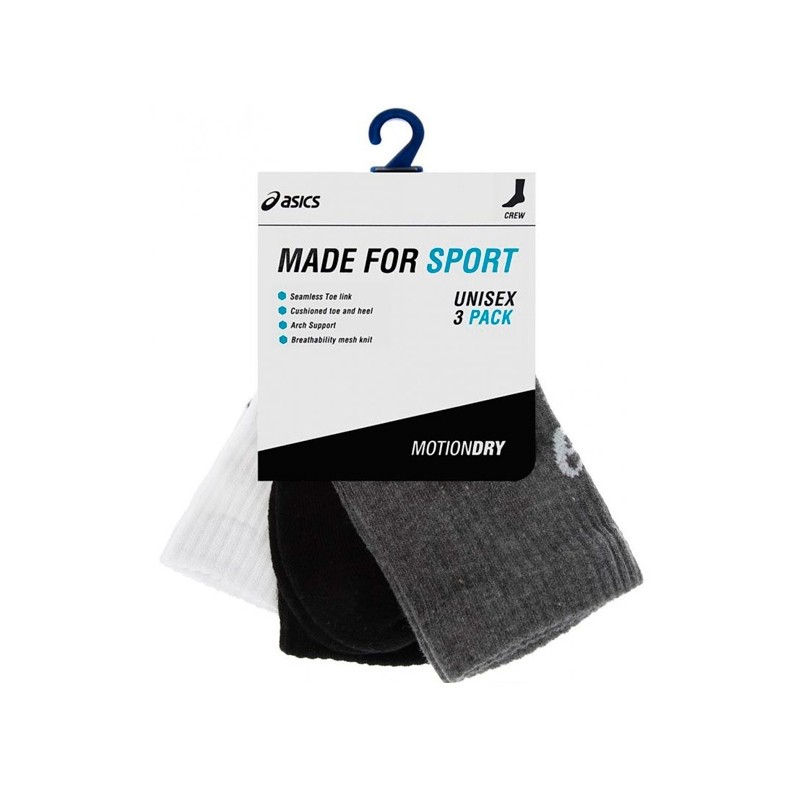 3PPK Asics Crew Sock assorted 3PPK Asics Crew Sock assorted