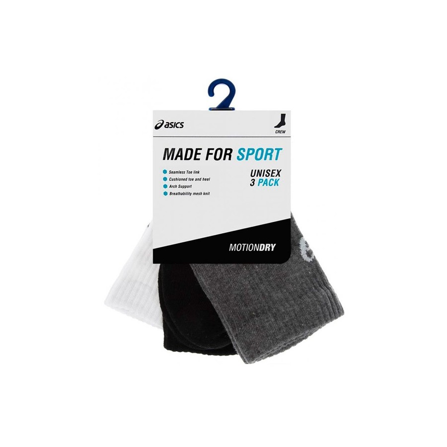 3PPK Asics Crew Sock assorted