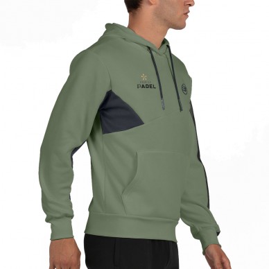 Sudadera Bullpadel Palmiro kaki