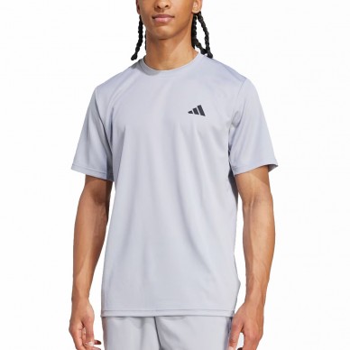 Camiseta Adidas TR-ES Base plata suave