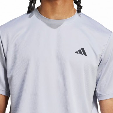 Camiseta Adidas TR-ES Base plata suave