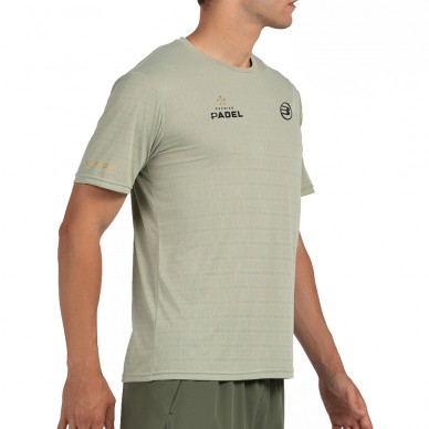 Camiseta Bullpadel Prilep eucalipto