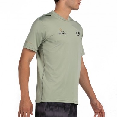 Camiseta Bullpadel Perico eucalipto
