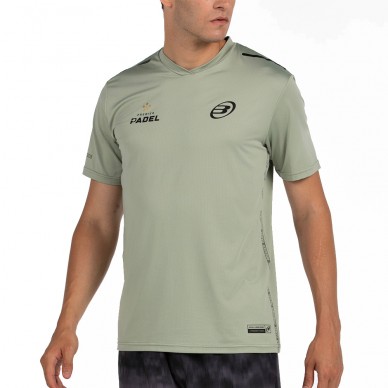 Camiseta Bullpadel Perico eucalipto