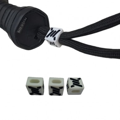 Cierre de Cordon Constrictor blanco x 3