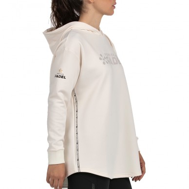 Sudadera Bullpadel Paitt crudo