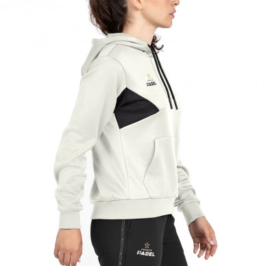 Sudadera Bullpadel Peder crudo