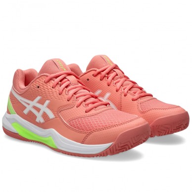 Zapatillas Asics Gel Dedicate 8 Padel guava white 2026