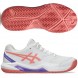 Zapatillas Asics Gel Dedicate 8 Padel white guava 2026