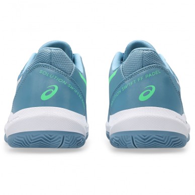 Zapatillas Asics Solution Swift FF 2 Padel saba blue vital green 2026