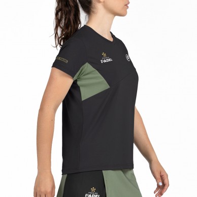 Camiseta Bullpadel Pampan negra