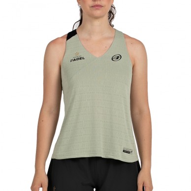 Camiseta Bullpadel Piura eucalipto