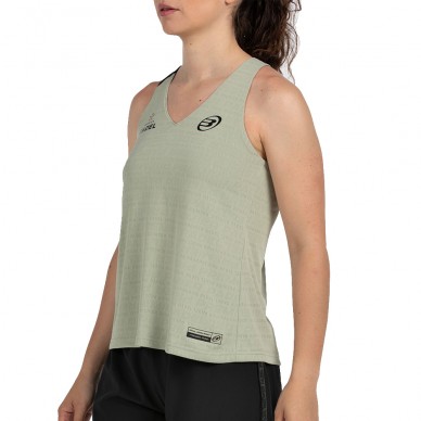 Camiseta Bullpadel Piura eucalipto