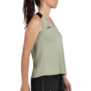 Camiseta Bullpadel Piura eucalipto