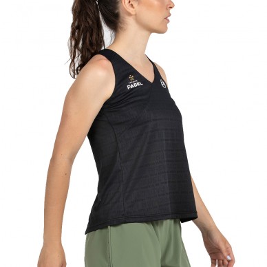 Camiseta Bullpadel Piura negra