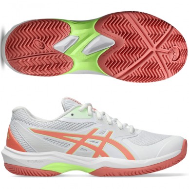 Zapatillas Asics Game FF Padel white guava 2026