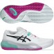 Zapatillas Asics Gel Resolution X Clay white aurora green 2026
