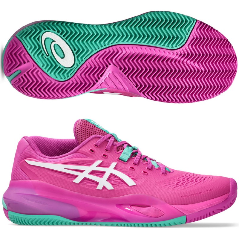 Zapatillas Asics Gel Resolution X Clay digital sakura white 2026