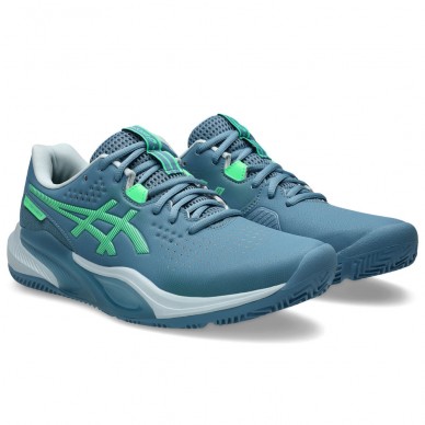 Zapatillas Asics Gel Challenger 15 Padel saba blue vital green 2026