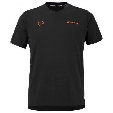 Camiseta Babolat Crew Neck Lebron negra