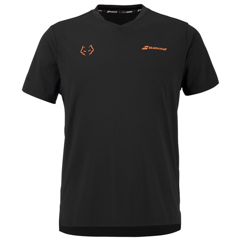 Camiseta Babolat Crew Neck Lebron negra