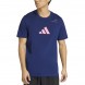 Camiseta Adidas M Padel Cat azul marino