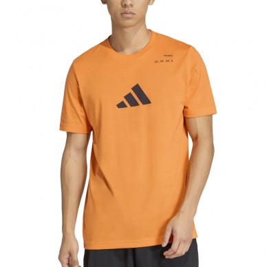 Camiseta Adidas M Padel Cat naranja